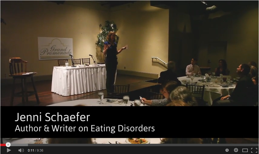 Passing the Recovery Baton - Jenni Schaefer